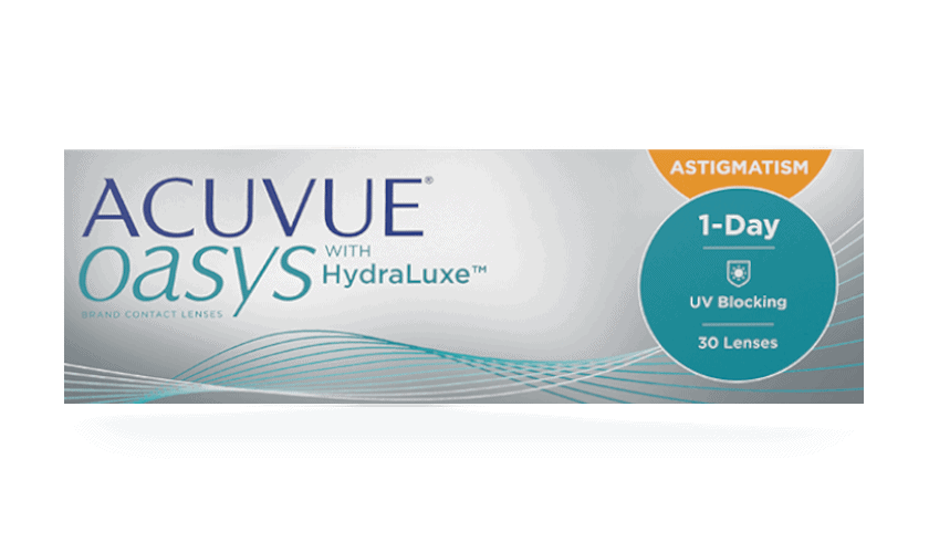 1 Day Acuvue Oasys with Hydralux for Astigmatism (30 Pack)