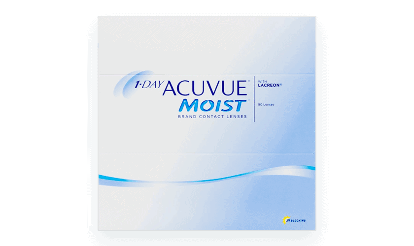 1 Day Acuvue Moist (90 Pack)