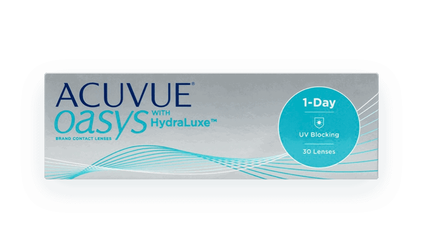 1 Day Acuvue Oasys with Hydraluxe (90 Pack)